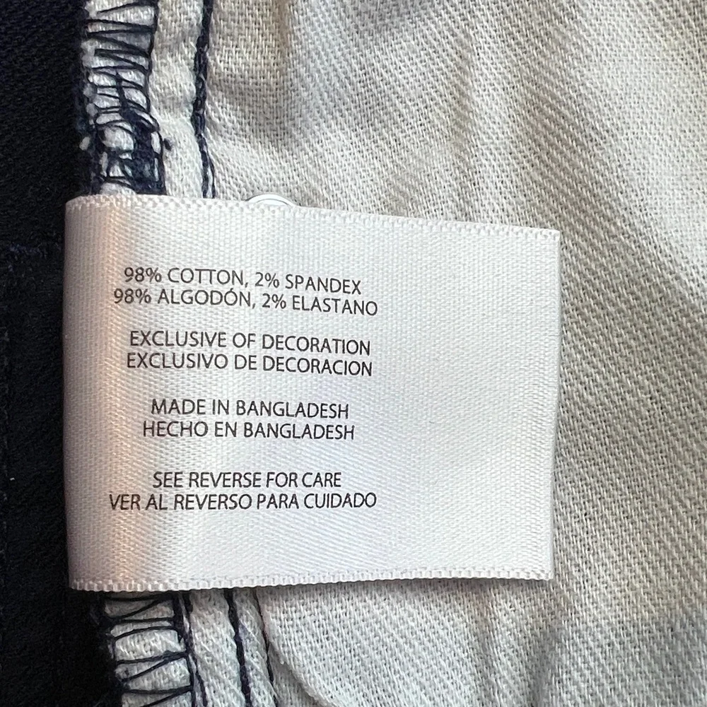 Banana republic men's navy blue stretch chino or traveler pants SZ 38